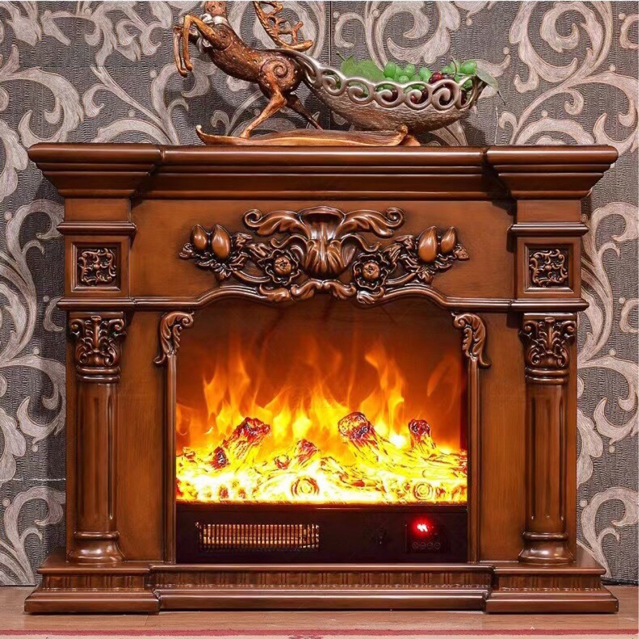 Classical Simulation Electronic Fireplace Aurora 4-Hearthartsinn