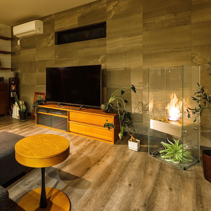 Modern Glass Bioethanol Fireplace Ember 5-Hearthartsinn