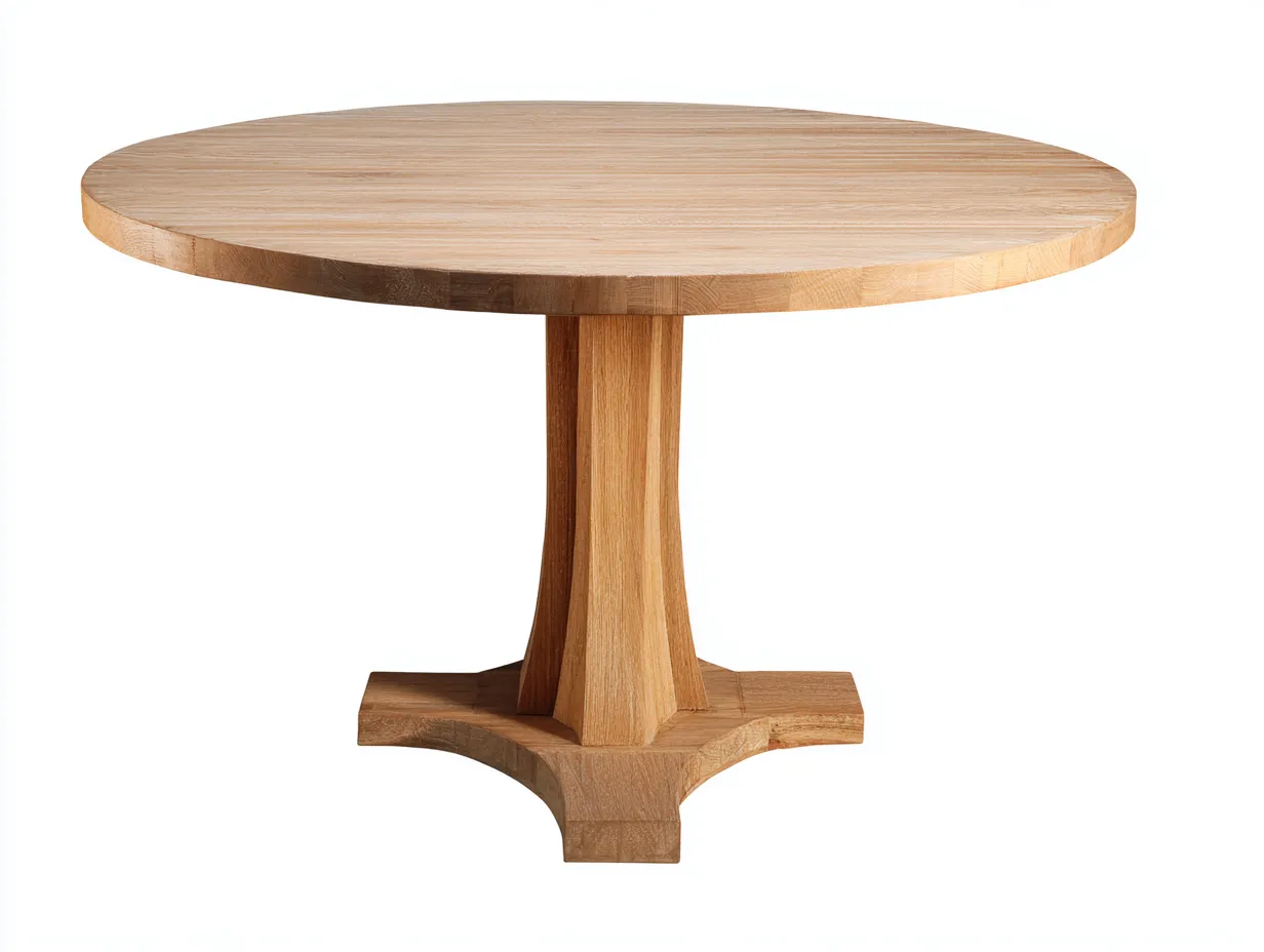 Tavolo da giardino - Legno - 125x125x73 cm - Marrone chiaro - Stile essenziale-Navianihome