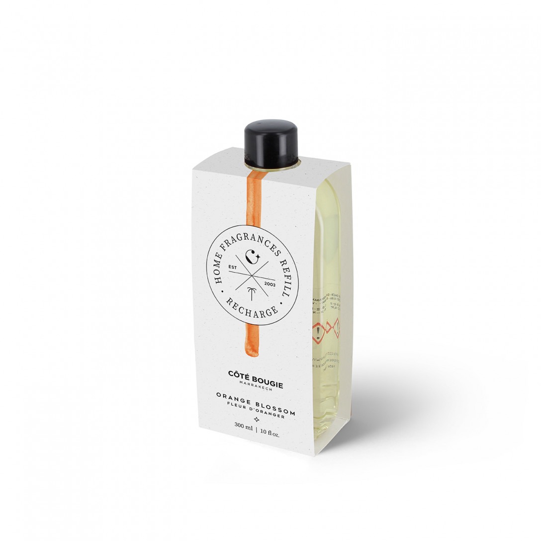 Recharge de parfum pour Capilla et Spray d'ambiance Fleur d'oranger