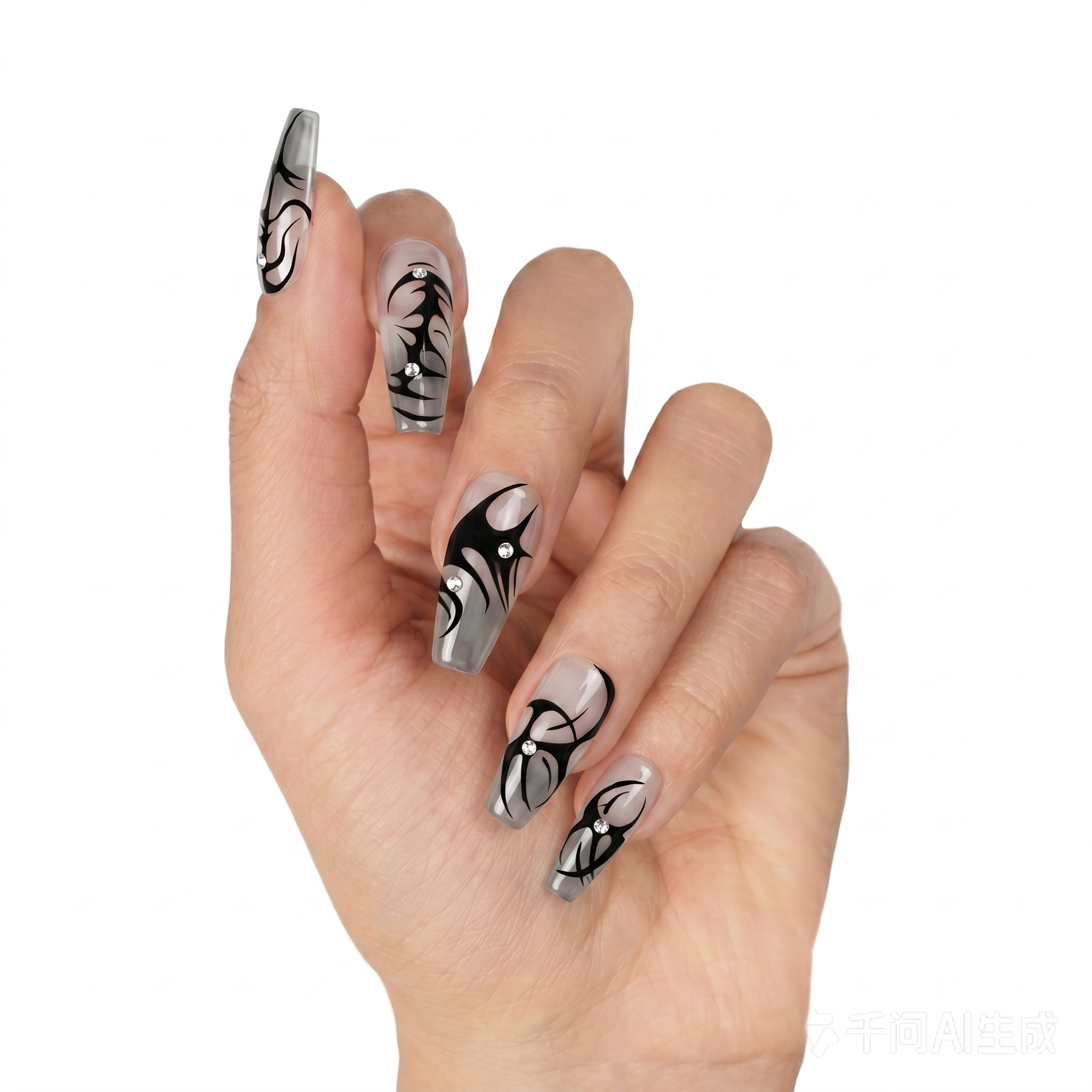 Monochrome Cyber Tribal & Gothic Fluid