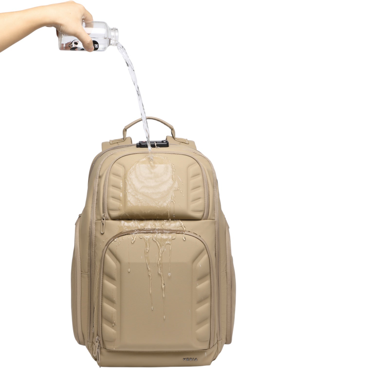 Mochila de Viaje Expandible de 35L con Compartimento para Laptop de 17", Impermeable de TPU, Puerto USB, Cerradura TSA, Apertura Tipo Maleta, Equipaje de Mano para Negocios, Trabajo y Viajes