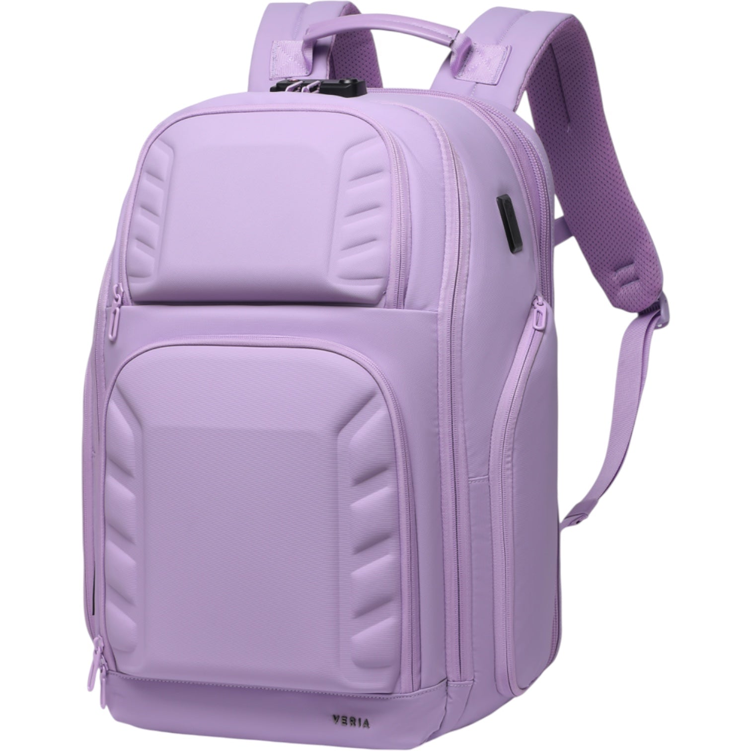 Mochila de Viaje Expandible de 35L con Compartimento para Laptop de 17", Impermeable de TPU, Puerto USB, Cerradura TSA, Apertura Tipo Maleta, Equipaje de Mano para Negocios, Trabajo y Viajes