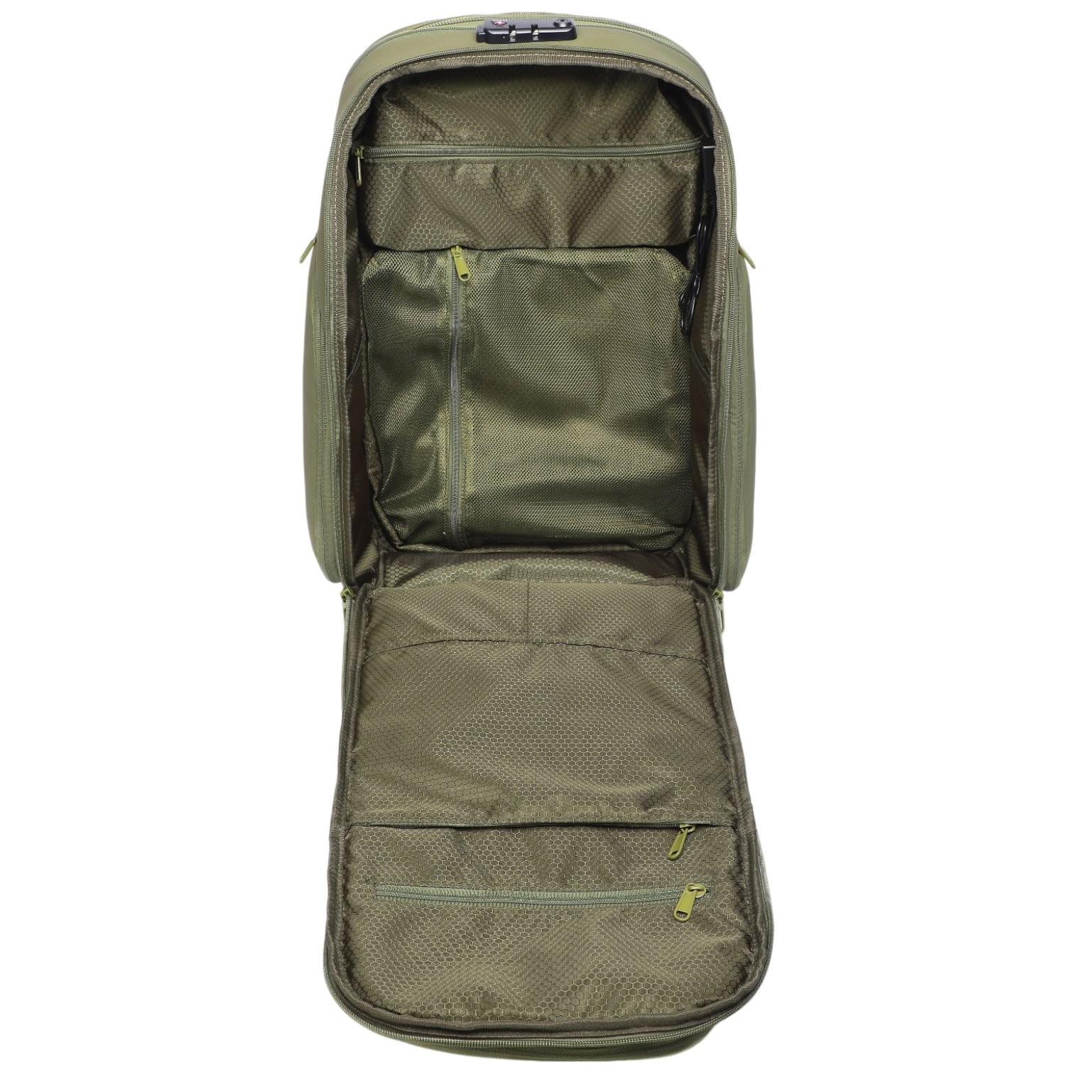 Mochila de Viaje Expandible de 35L con Compartimento para Laptop de 17", Impermeable de TPU, Puerto USB, Cerradura TSA, Apertura Tipo Maleta, Equipaje de Mano para Negocios, Trabajo y Viajes