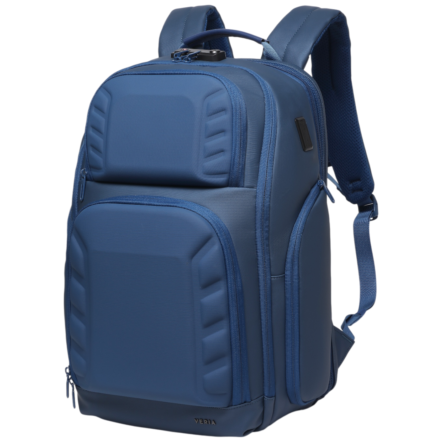 Mochila de Viaje Expandible de 35L con Compartimento para Laptop de 17", Impermeable de TPU, Puerto USB, Cerradura TSA, Apertura Tipo Maleta, Equipaje de Mano para Negocios, Trabajo y Viajes
