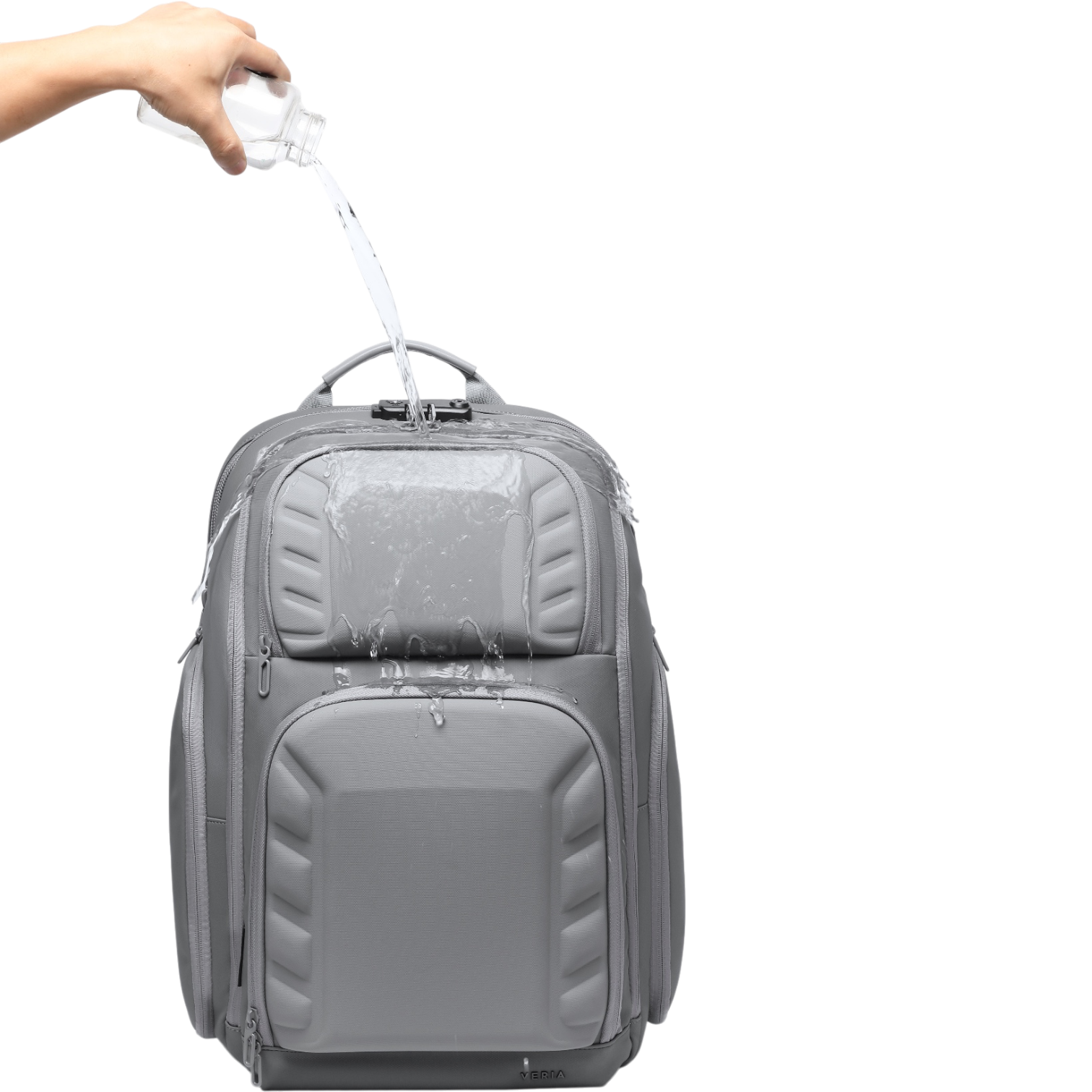 Mochila de Viaje Expandible de 35L con Compartimento para Laptop de 17", Impermeable de TPU, Puerto USB, Cerradura TSA, Apertura Tipo Maleta, Equipaje de Mano para Negocios, Trabajo y Viajes