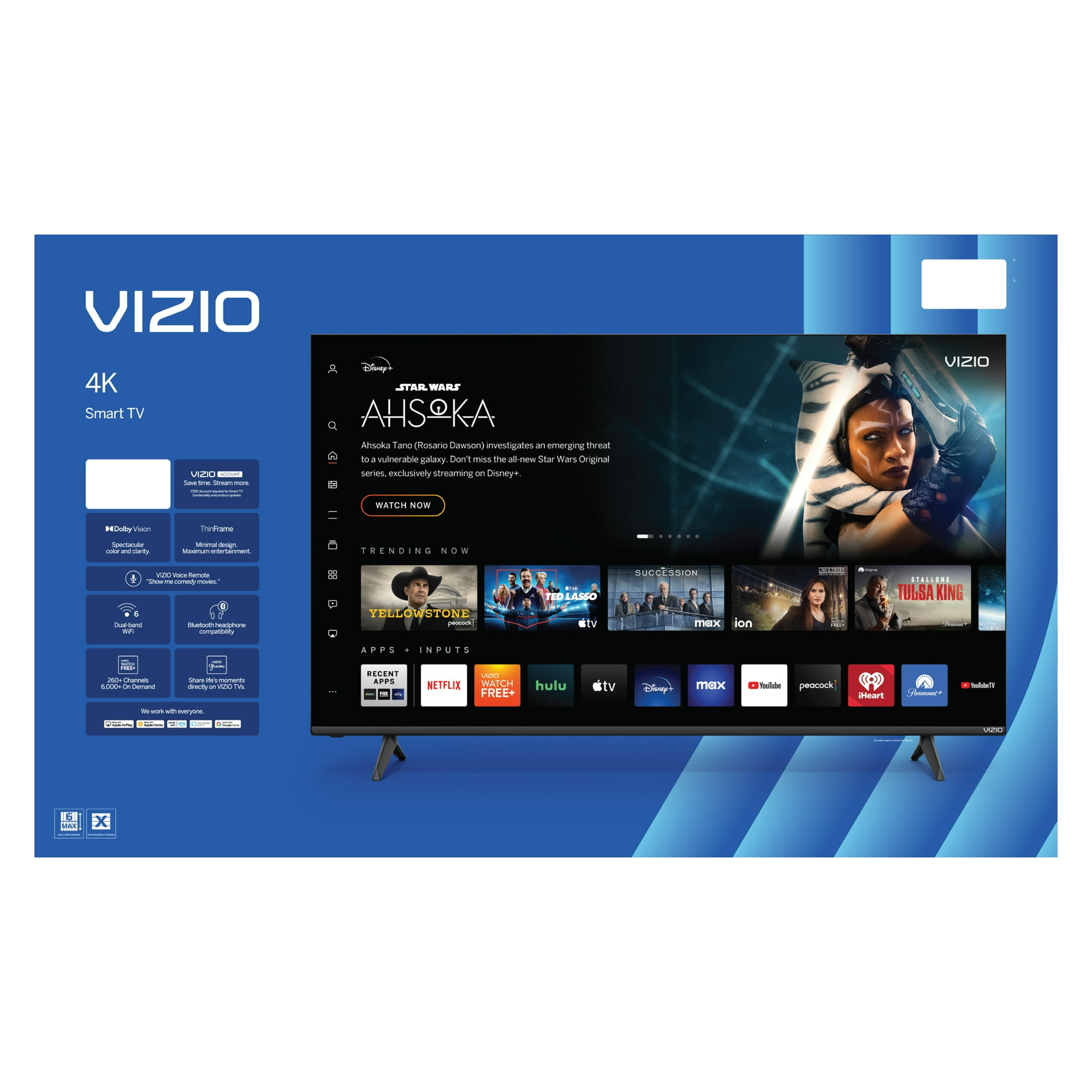¡Último día de liquidación de fábrica! Smart TV VIZIO de 75” 4K