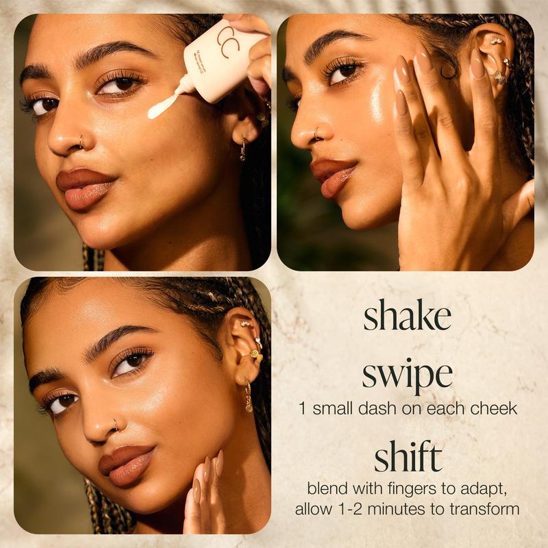 Tarte Summer Skin Essentials - Sérum con Color CC y Polvo Fijador Sin Pliegues