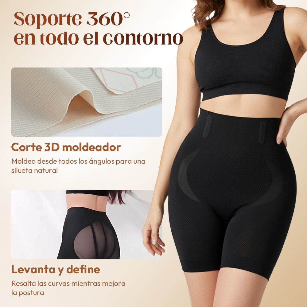Shorts moldeadores de cintura alta que levantan glúteo