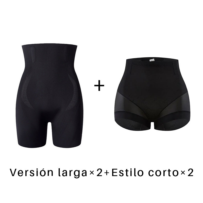 Shorts moldeadores de cintura alta que levantan glúteo