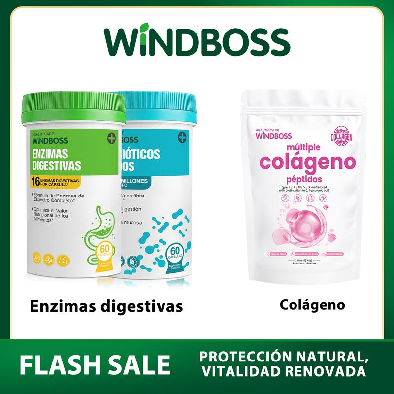 Paquete Hack your Tummy : apoyo para digestión y bienestar general, con enzimas digestivas y probiótico de 60 mil millones