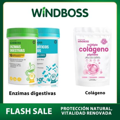 Paquete Hack your Tummy : apoyo para digestión y bienestar general, con enzimas digestivas y probiótico de 60 mil millones