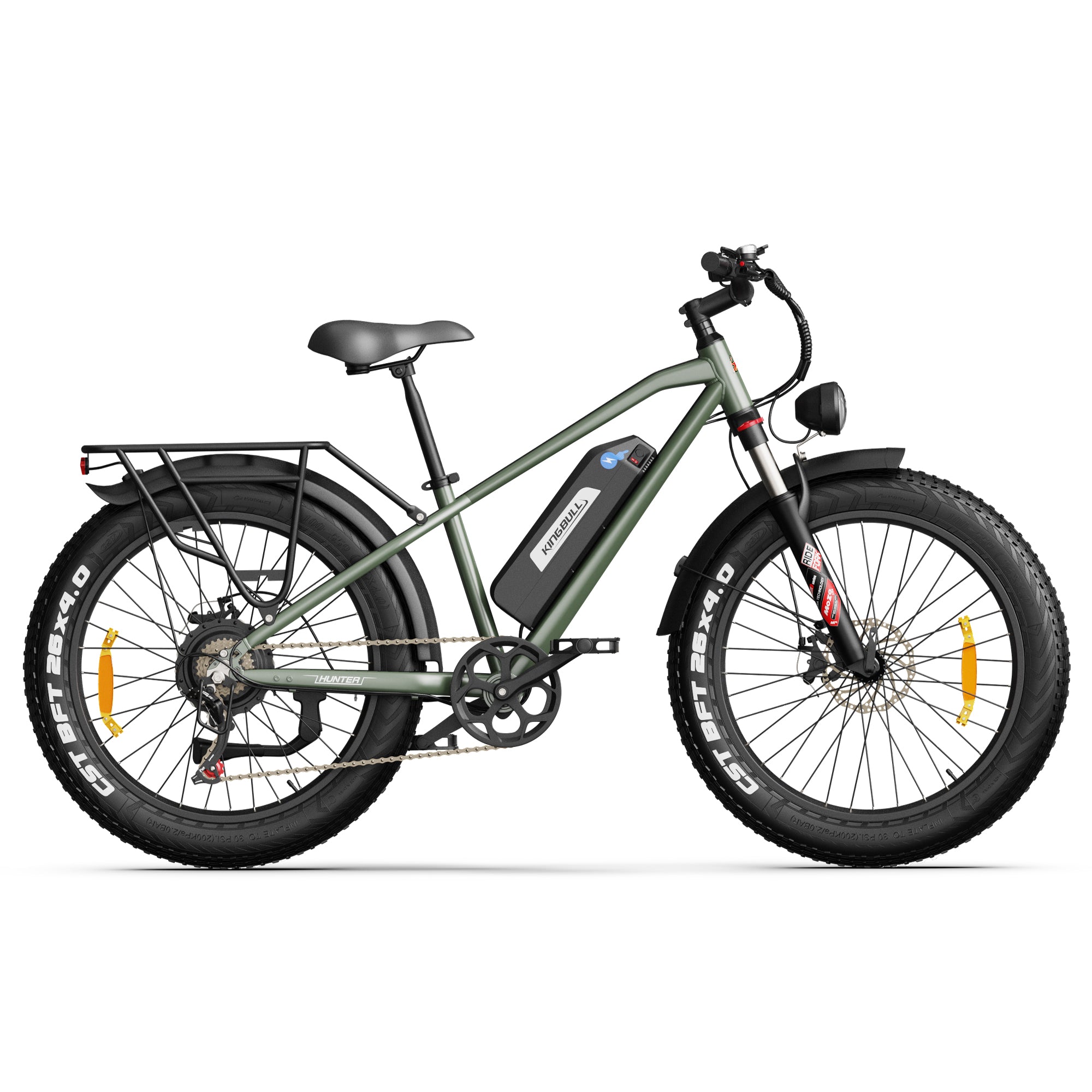 Kingbull Hunter 2.0 | Bicicleta eléctrica de montaña con neumáticos anchos
