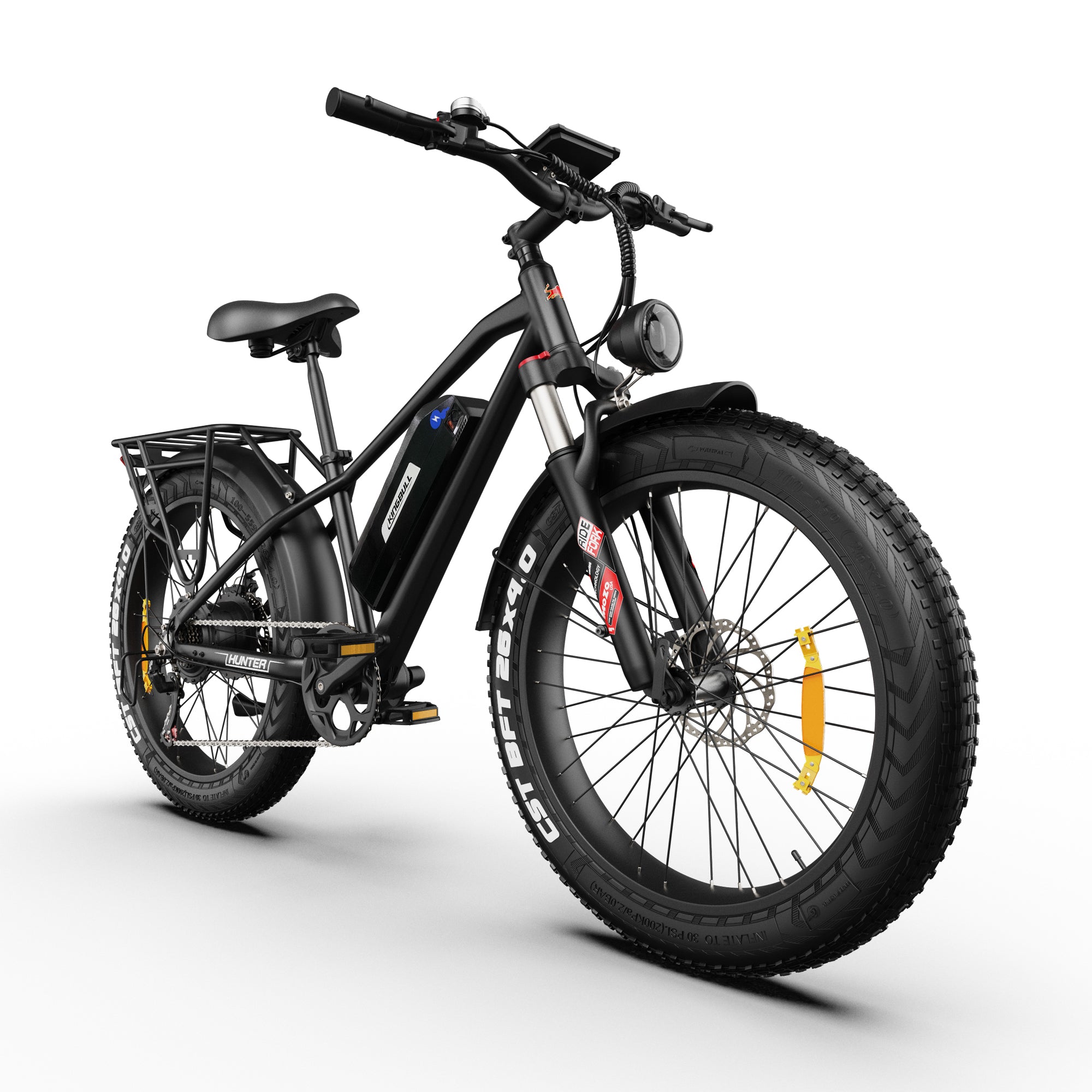 Kingbull Hunter 2.0 | Bicicleta eléctrica de montaña con neumáticos anchos