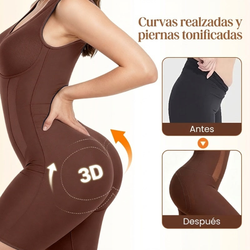 💫 BODY moldeador de abdomen: tejido sin costuras y transpirable, efecto adelgazante instantáneo, uso cómodo durante todo el día para una silueta favorecedora 🌸✨