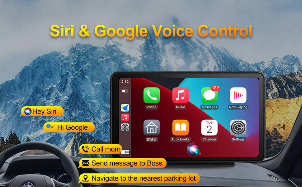 Control de voz Siri&amp;Google 