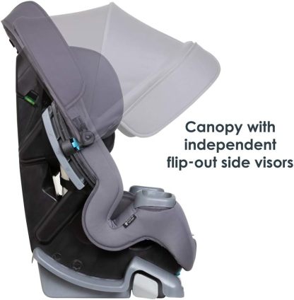 Baby Trend Cover Me Asiento Convertible de Automóvil 4 en 1 de 1.8 a 45.4 kg, Toldo Ajustable Integrado con Protección Solar UPF 50+, Vespa
