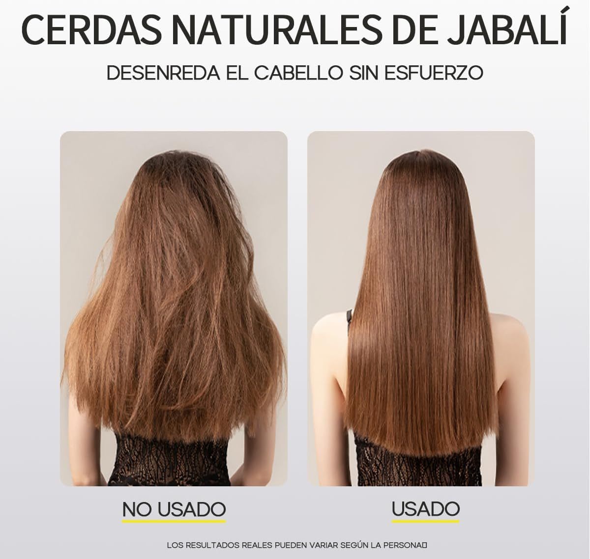 🔥Cepillo para Cabello Desenredante, Sin Tirones, Anti Frizz，¡Hasta ahora, ninguna reseña negativa!