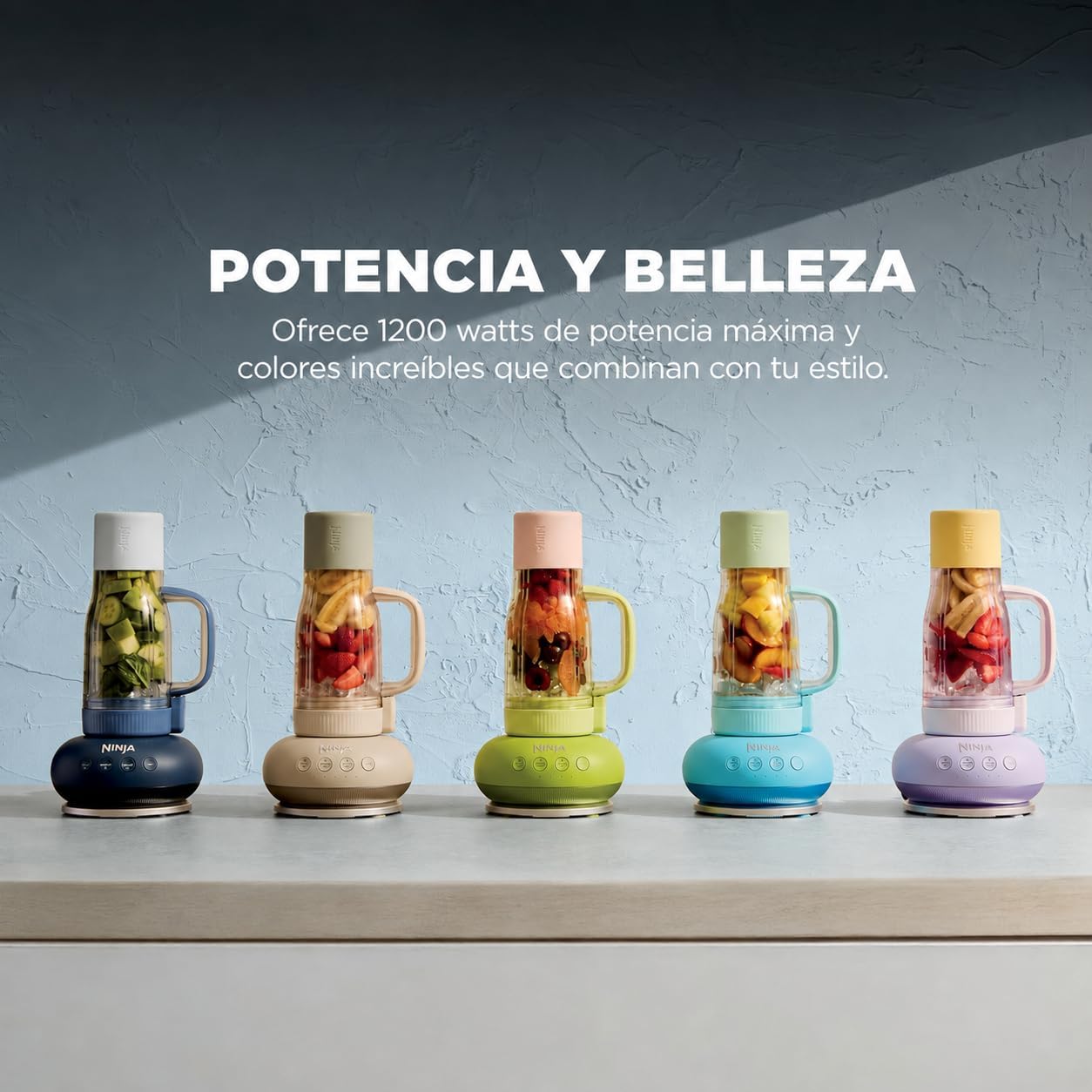 Licuadora Portátil 1200W Vaso 770ml Azul DB351BL