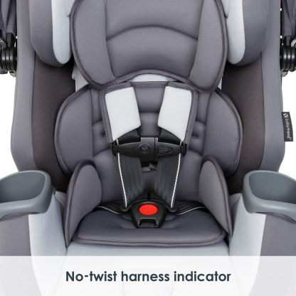 Baby Trend Cover Me Asiento Convertible de Automóvil 4 en 1 de 1.8 a 45.4 kg, Toldo Ajustable Integrado con Protección Solar UPF 50+, Vespa