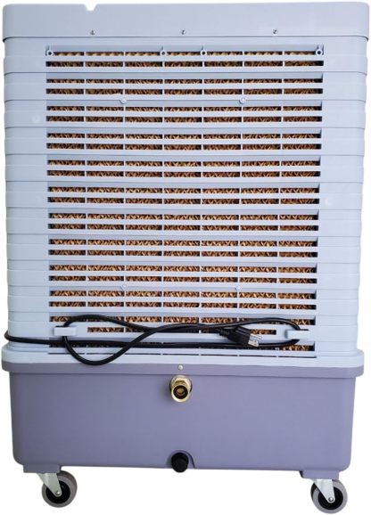 Enfriador Evaporativo Portátil 40 Litros Industrial Uso Rudo - Climatizador para Taller, Almacén, Exterior - 210W