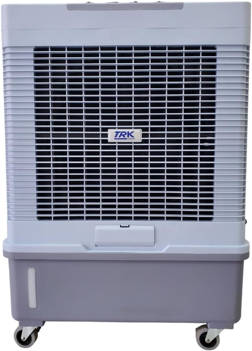 Enfriador Evaporativo Portátil 40 Litros Industrial Uso Rudo - Climatizador para Taller, Almacén, Exterior - 210W