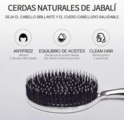 🔥Cepillo para Cabello Desenredante, Sin Tirones, Anti Frizz，¡Hasta ahora, ninguna reseña negativa!