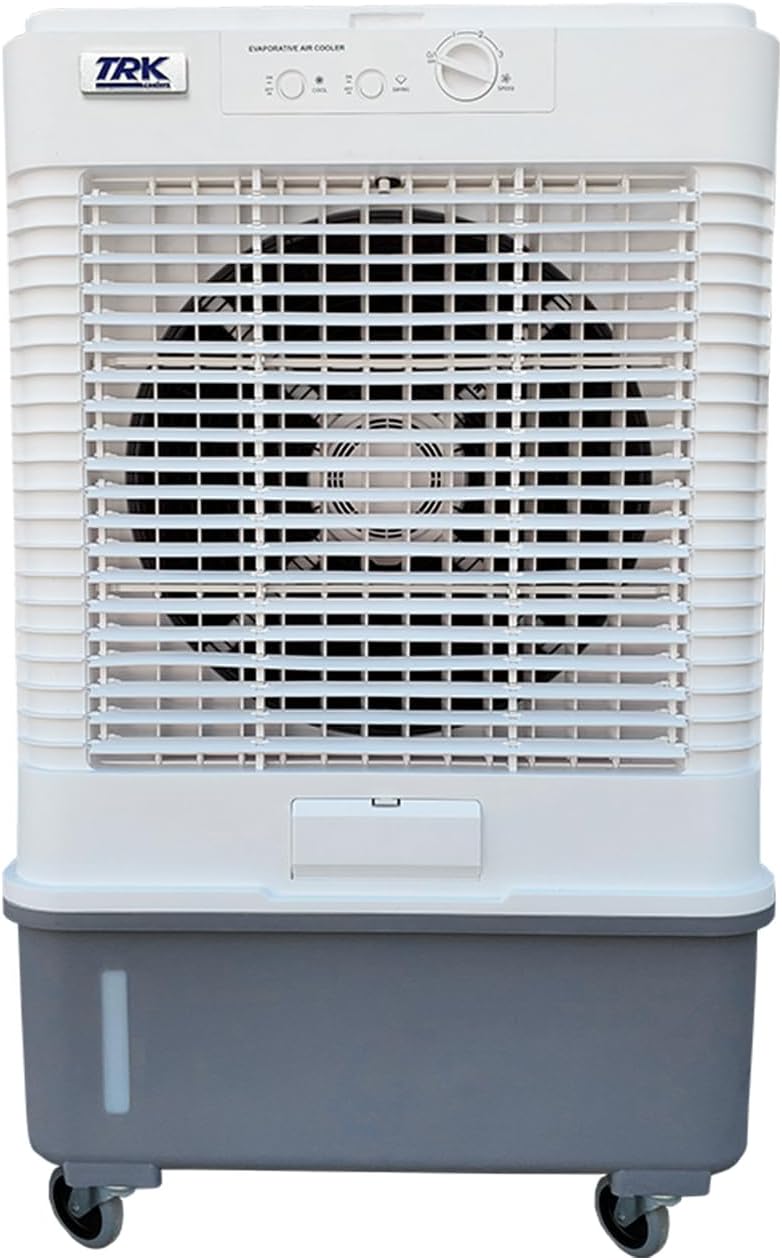 Cooler Enfriador Evaporativo Portátil 50 Litros - Climatizador para Hogar, Jardines y Exteriores - 300 W