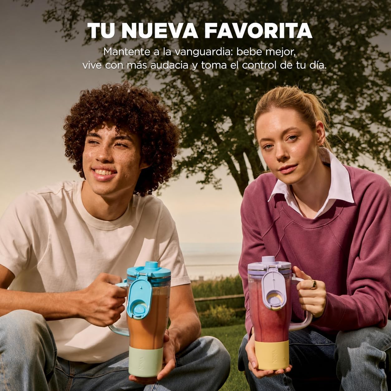 Licuadora Portátil 1200W Vaso 770ml Azul DB351BL