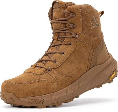 Botas tácticas militares para hombre, ligeras y cómodas para usar todo el día, con cremallera lateral. Ideales para trabajo, motociclismo, actividades tácticas, senderismo y uso diario – Modelo Metrostrike. 🥾