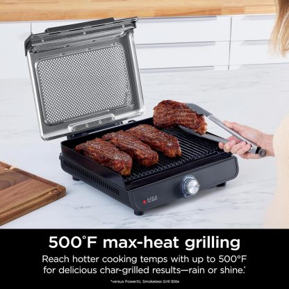 Parrilla y plancha eléctrica para interiores Ninja Sizzle - Ninja GR101