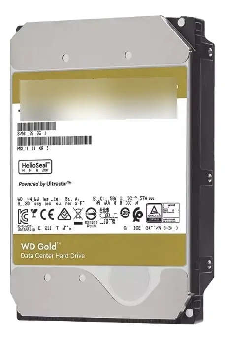 Disco Duro Empresarial New Western Digital Gold De 18tb Dorado