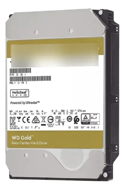 Disco Duro Empresarial New Western Digital Gold De 18tb Dorado