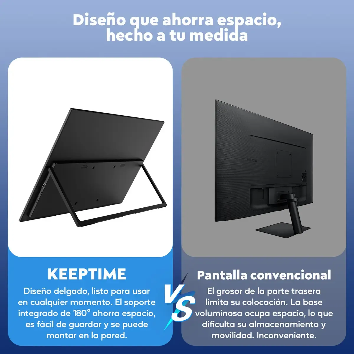 Monitor Portátil 23,8'' P/gamers Ips,soporte Ajustable 180