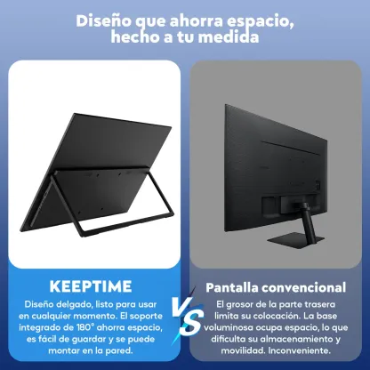Monitor Portátil 23,8'' P/gamers Ips,soporte Ajustable 180