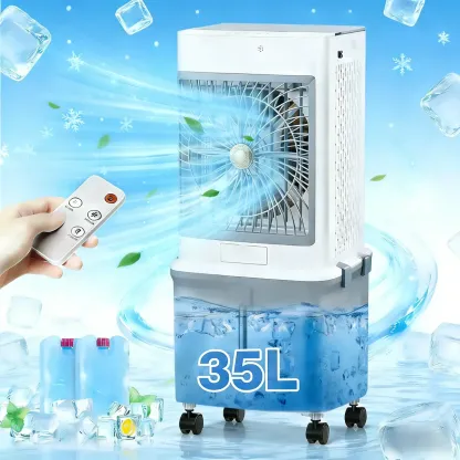 Enfriador De Aire Portátil Acondicionado Ventilador Frio 35l