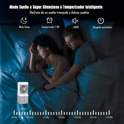 Enfriador De Aire Portátil Acondicionado Ventilador Frio 35l