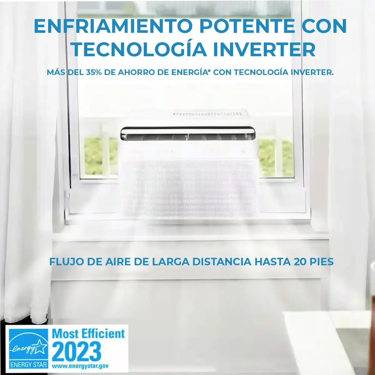 Aire Acondicionado De Ventana Midea 12000 Btu Wifi Control