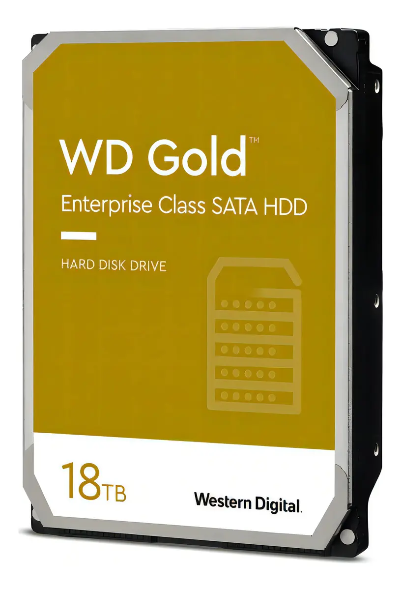 Disco Duro Empresarial New Western Digital Gold De 18tb Dorado