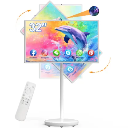StanbyMe el único Smart TV portátil y táctil que te acompaña estés donde estés.