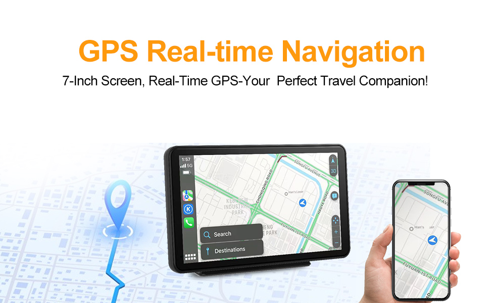 Navegaci&oacute;n GPS en tiempo real 