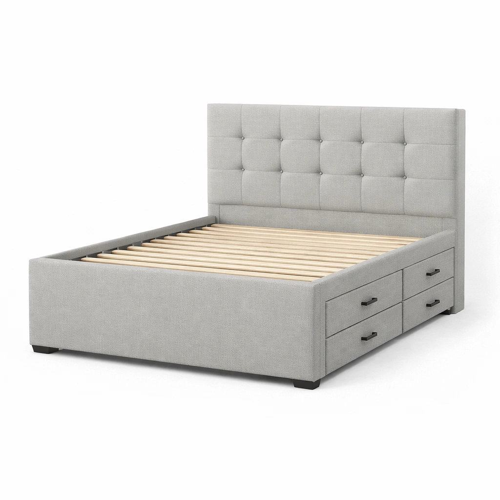 Cama con almacenamiento-FURNPRIME