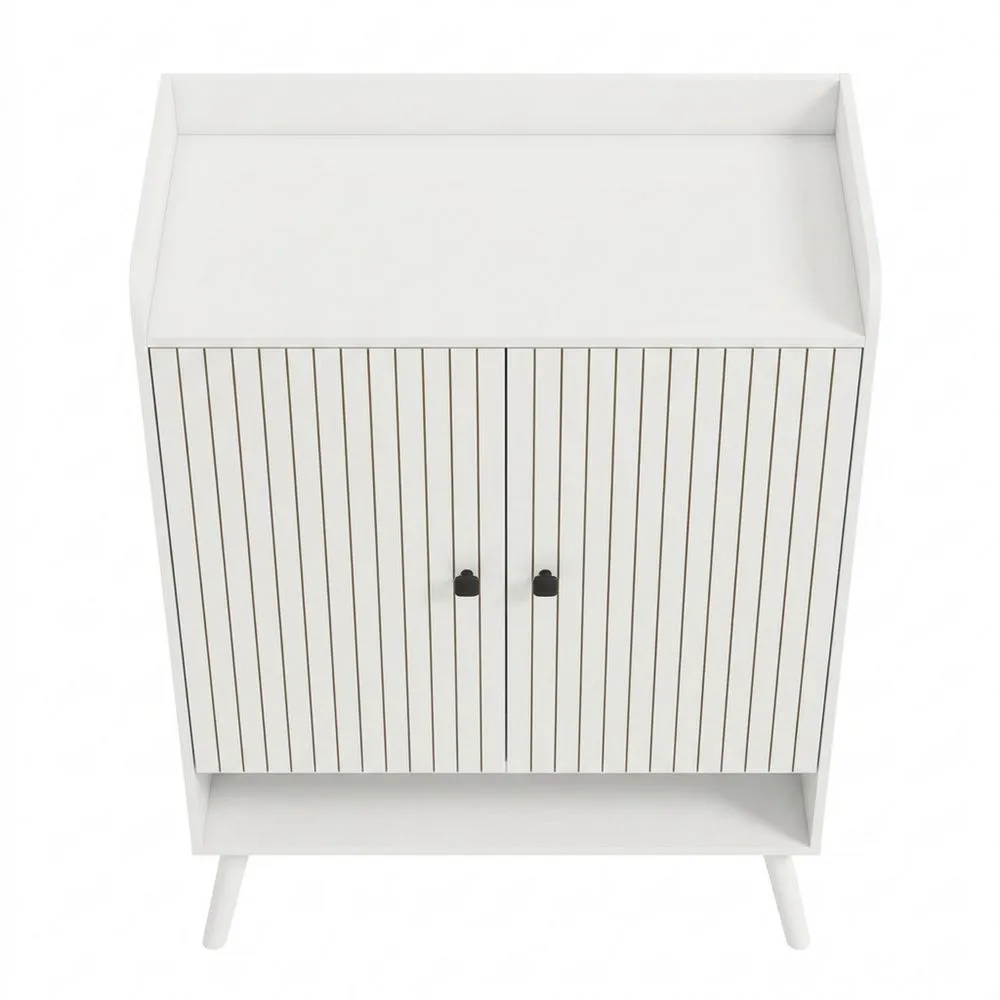 Zapatero en Blanco con Estantes Ajustables para 15 Pares