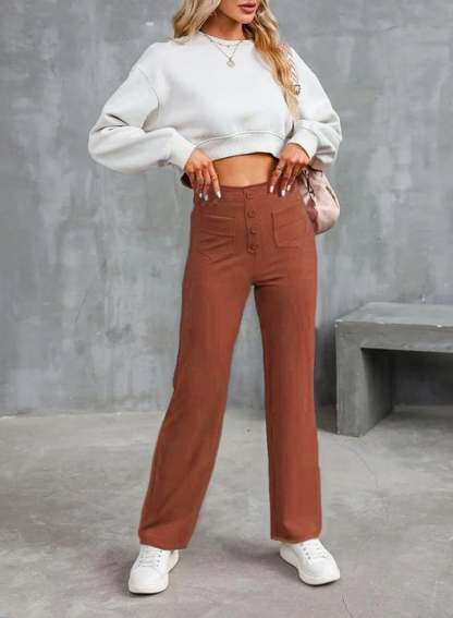 🔥Last Day 49% Off🔥-Women's Casual High Waist Stretch Pants