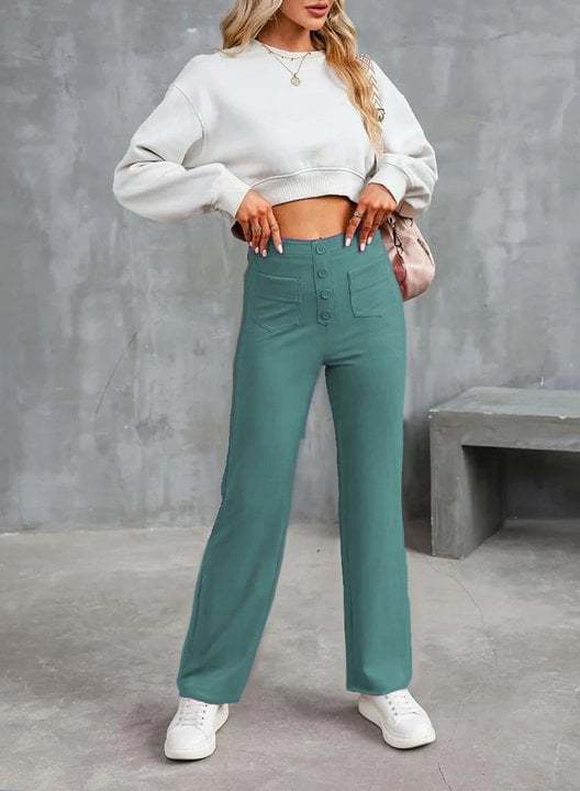 🔥Last Day 49% Off🔥-Women's Casual High Waist Stretch Pants