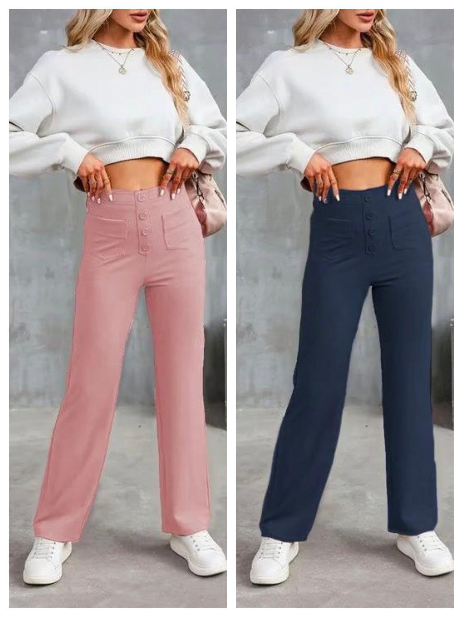 🔥Last Day 49% Off🔥-Women's Casual High Waist Stretch Pants