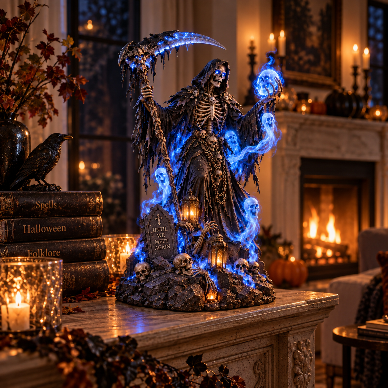 Shadowvale Reaper Halloween centerpiece