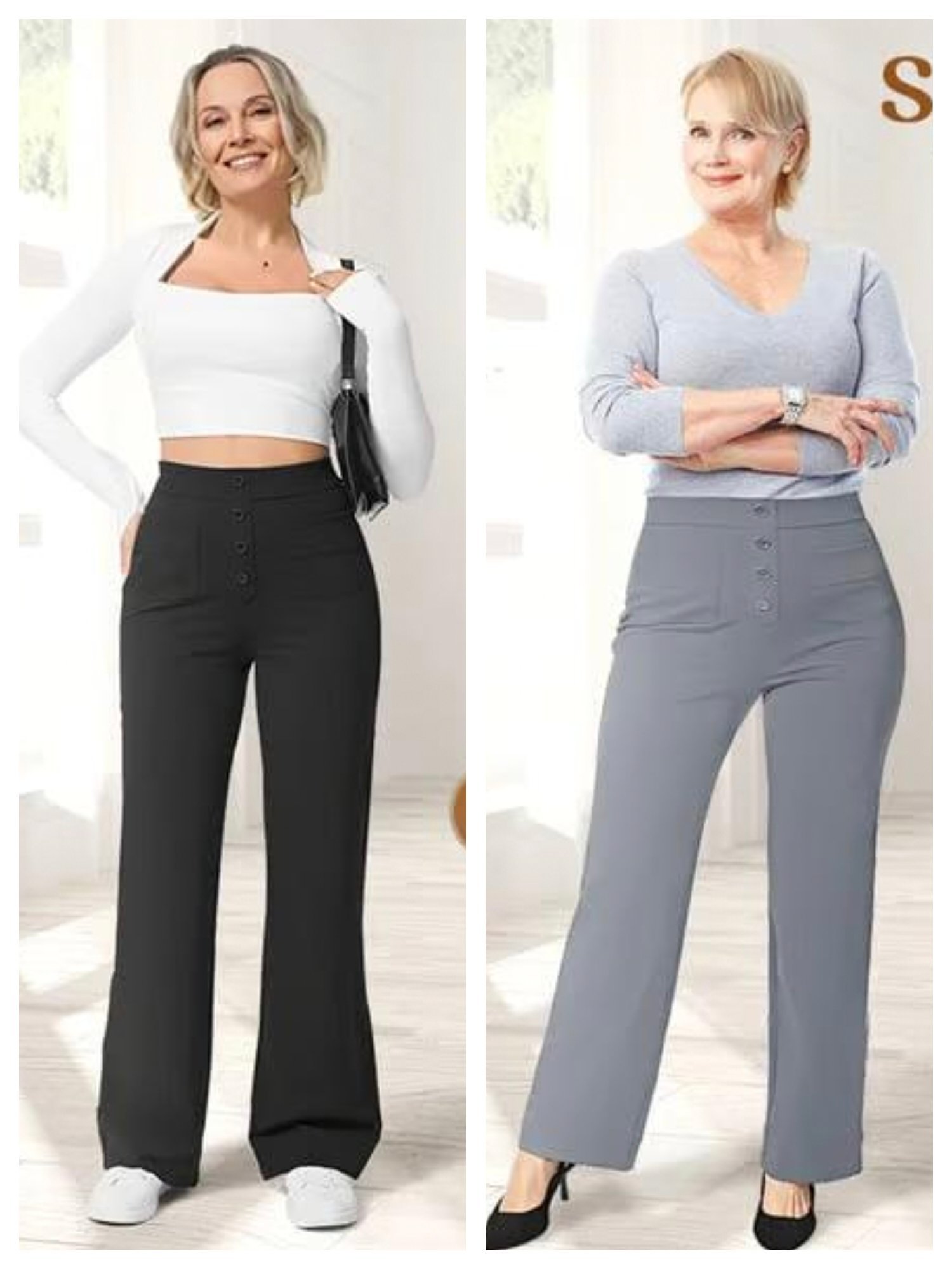 🔥Last Day 49% Off🔥-Women's Casual High Waist Stretch Pants