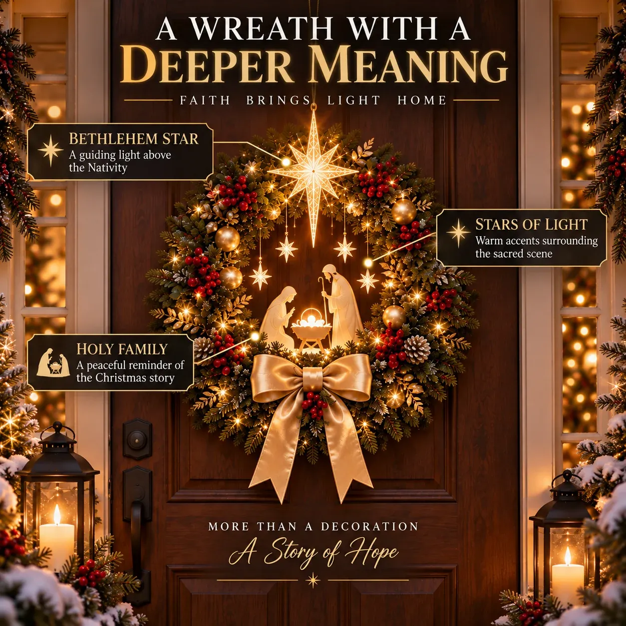 A wreath with a deeper meaning