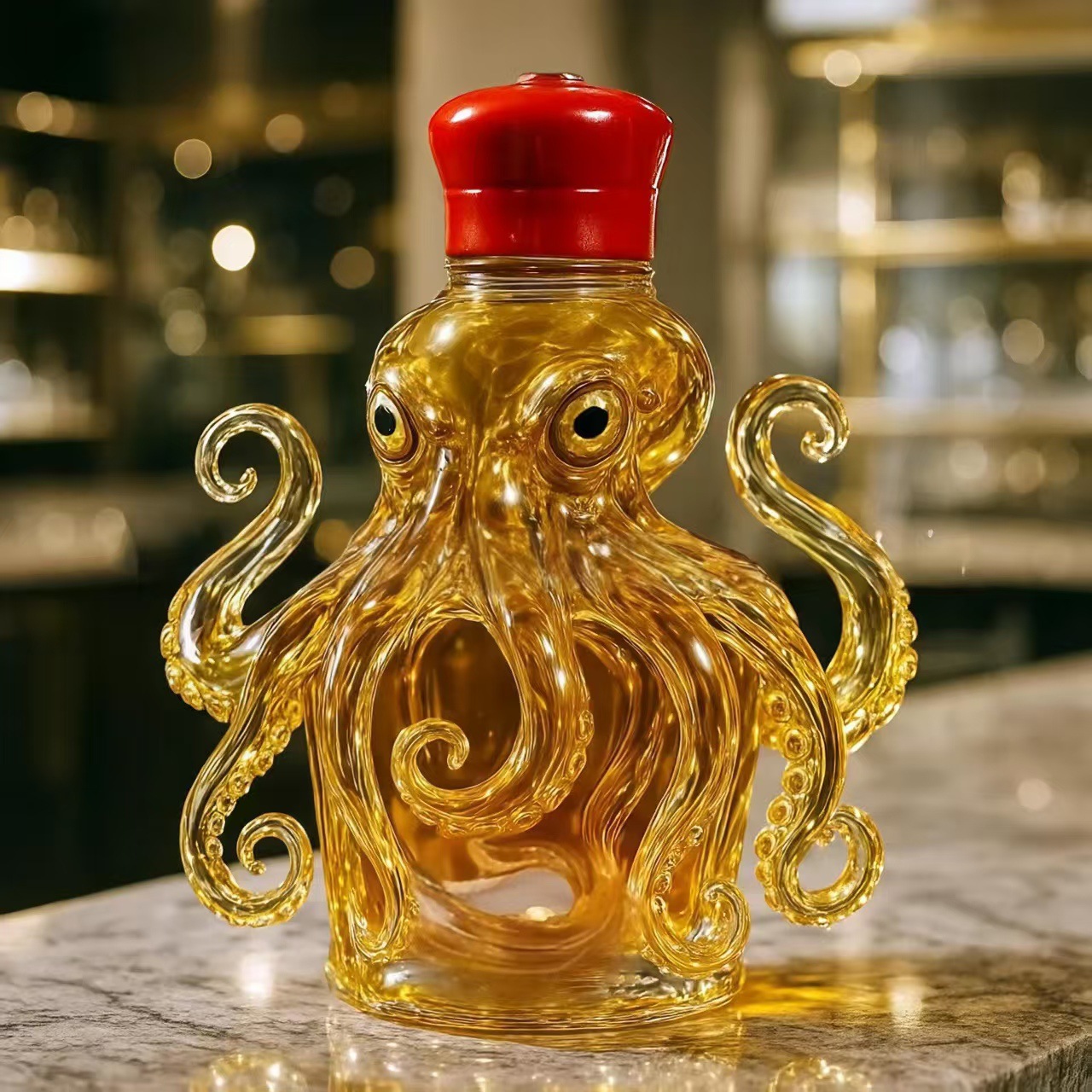 The Kraken Rum Edition 3D Octopus Bottle